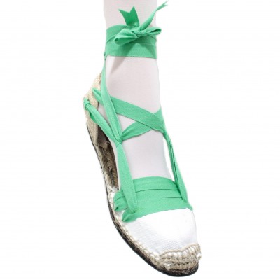 Espadrilles Tres Vetes Light Green