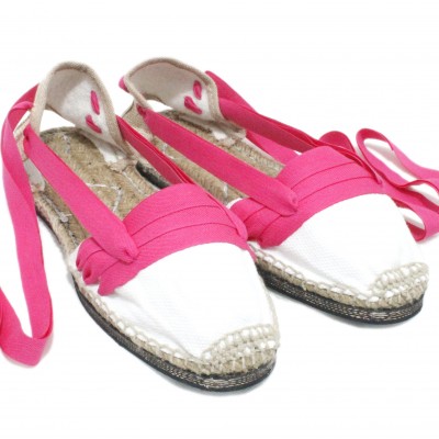 Espadrilles Tres Vetes Fuchsia