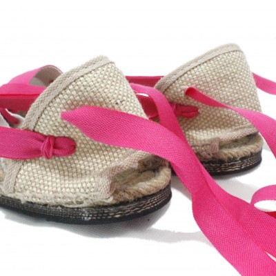 Espadrilles Tres Vetes Fuchsia