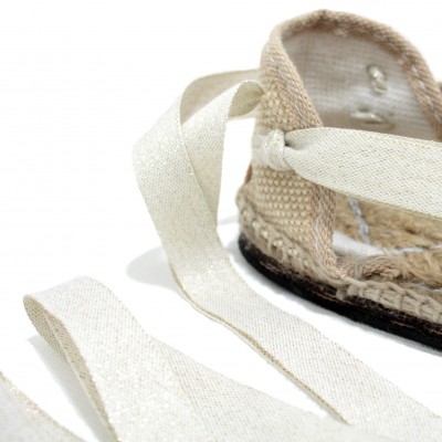 Espadrilles Tres Vetes Gold