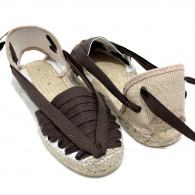 Espadrilles Set Vetes Dark Brown