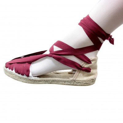 Espadrilles Set Vetes Maroon