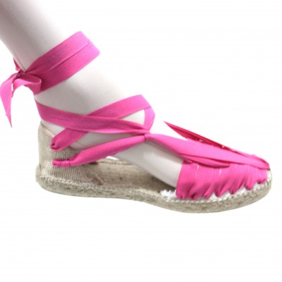 Espadrilles Set Vetes Fuchsia