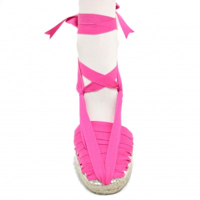 Espadrilles Set Vetes Fuchsia