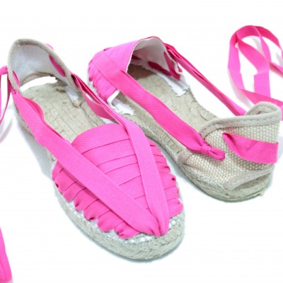 Espadrilles Set Vetes Fuchsia