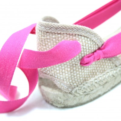 Espadrilles Set Vetes Fuchsia