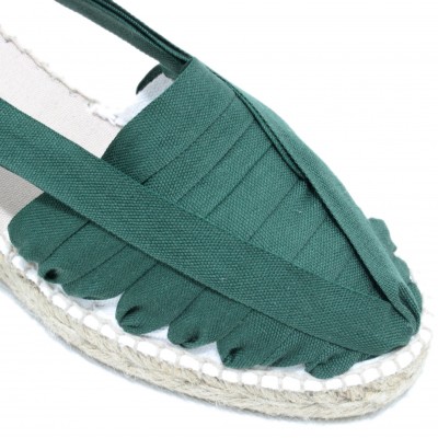 Heel Espadrilles Pintxo or Set Vetes Dark Green